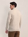 U.S. Polo Assn. High Neck Zipper Sweater