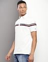 Tommy Hilfiger Transitional Cotton Brand Stripe Polo Shirt