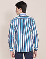 U.S. Polo Assn. Spread Collar Stripe Casual Shirt