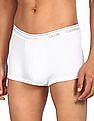 Calvin Klein Underwear Men White Low Rise Solid Trunks