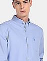 U.S. Polo Assn. Cotton Solid Casual Shirt