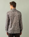 Arrow Newyork Floral Printed Satin Shirt