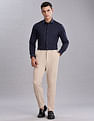Tommy Hilfiger Solid Slim Fit Plain Woven Shirt