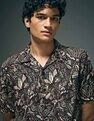 Flying Machine Tropical Print Cotton Shirt