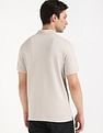 Calvin Klein Jeans Solid Slim-Fit Cotton Polo T-Shirt