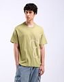 Flying Machine Abstract Print Relaxed Fit T-Shirt