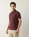 Arrow Solid Regular Fit Polo Shirt