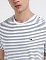 Tommy Hilfiger Striped Slim-Fit Cotton T-Shirt