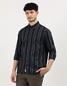 Tommy Hilfiger Twill Multi Striped Regular Fit Shirt