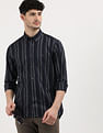 Tommy Hilfiger Twill Multi Striped Regular Fit Shirt