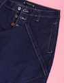 Flying Machine Women High Rise Wide Leg Cropped Jeans