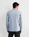 Arrow Manhattan Slim Fit Patterned Dobby Shirt