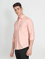 Arrow Sports Heathered Slim Fit Casual Shirt