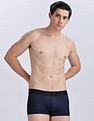 Calvin Klein Underwear Low Rise Solid Blue Trunks