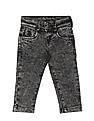 U.S. Polo Assn. Kids Boys Brandon Slim Fit Acid Wash Jeans