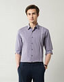 Arrow Newyork Pinstriped Slim Fit Shirt