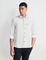 Arrow Sport Geometric Print Manhattan Slim Shirt