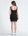 Calvin Klein Badge Ribbed Mini Dress