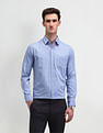 Arrow Textured Manhattan Slim Fit Shirt
