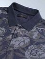 Flying Machine Floral Printed Digitopia Polo Shirt