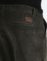 Flying Machine Corduroy Solid Trousers