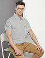 Tommy Hilfiger Sustainable Heathered Polo Shirt