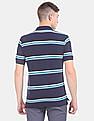 U.S. Polo Assn. Striped Pique Polo Shirt