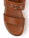 U.S. Polo Assn. Women Open Toe Elettra Wedge Sandals