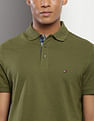 Tommy Hilfiger Transitional Cotton Solid Polo Shirt
