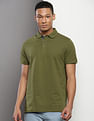 Tommy Hilfiger Transitional Cotton Solid Polo Shirt