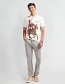 U.S. Polo Assn. Denim Co. Graphic Print Muscle Fit Polo Shirt