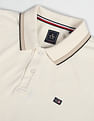 Arrow Sports Patterned Collar Cotton Polo Shirt