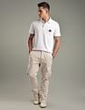 Tommy Hilfiger Solid Regular-Fit Cotton Polo Shirt