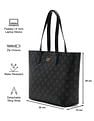 U.S. Polo Assn. Isla Monogram Tote Handbag