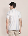 U.S. Polo Assn. Vertical Stripe Birdseye Polo Shirt
