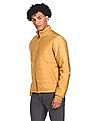 Aeropostale Men Gold Long Sleeve High Neck Jacket