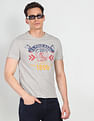 U.S. Polo Assn. Denim Co. Brand Print Heathered T-Shirt