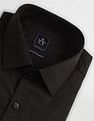 Arrow Patterned Check Dobby Shirt
