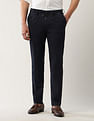 Arrow Newyork Mid Rise Textured Trousers