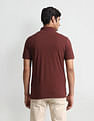 Arrow Sport Diagonal Stripe Pique Polo Shirt