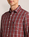 U.S. Polo Assn. Denim Co. Grid Tattersall Checked Twill Shirt
