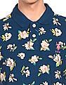 U.S. Polo Assn. Cotton Floral Print Polo Shirt