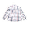 U.S. Polo Assn. Kids Boys Grid Tattersall Checked Regular Fit Shirt