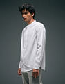 Flying Machine Vertical Striped Regular Fit Shirt