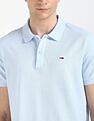 Tommy Hilfiger Solid Slim-Fit Cotton Polo Shirt