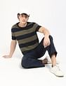 Tommy Hilfiger Striped Regular-Fit Cotton T-Shirt