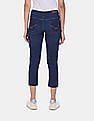 U.S. Polo Assn. Women Mid Rise Dark Wash Capri Jeans