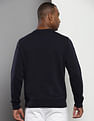 Calvin Klein Crew Neck Monogram Print Sweatshirt