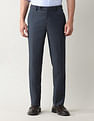 Arrow Textured Regular Fit Dobby Trousers