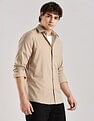 Calvin Klein Jeans Checks Slim-Fit Dobby Woven Shirt